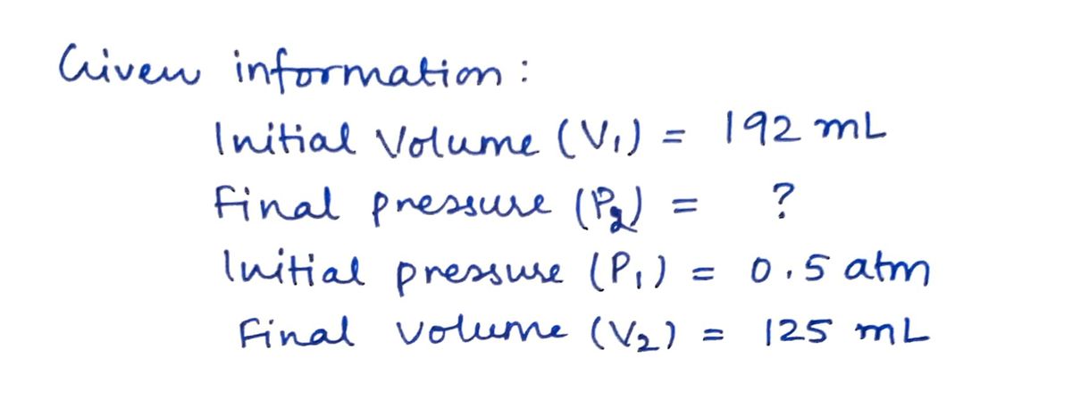 Chemistry homework question answer, step 1, image 1